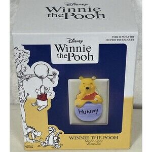 Disney Winnie the Pooh Night Light Hunny Light Sensing NEW